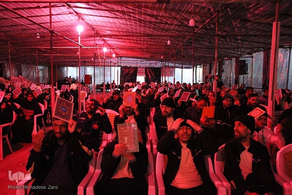 شب قدر در آسایشگاه معلولین شهید بهشتی مشهد