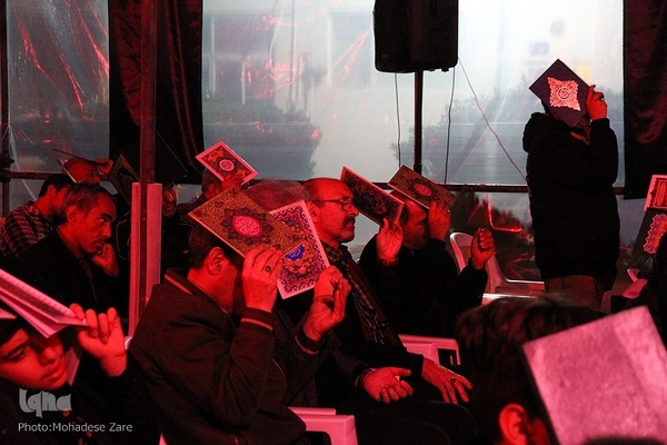 شب قدر در آسایشگاه معلولین شهید بهشتی مشهد