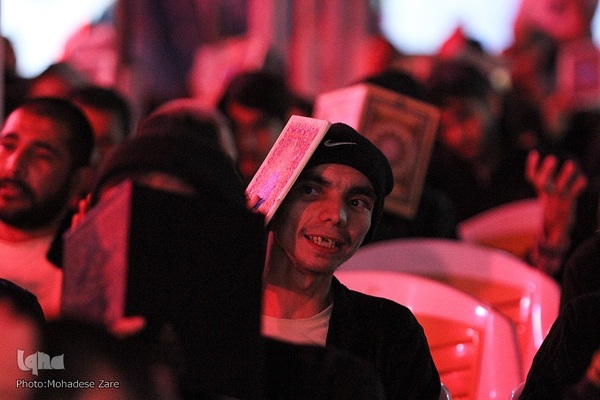 شب قدر در آسایشگاه معلولین شهید بهشتی مشهد