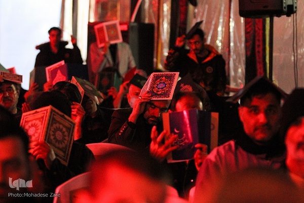 شب قدر در آسایشگاه معلولین شهید بهشتی مشهد