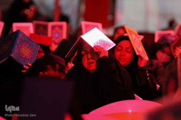 شب قدر در آسایشگاه معلولین شهید بهشتی مشهد