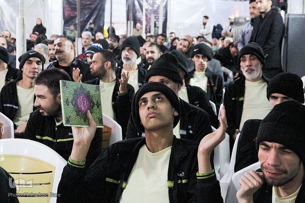 شب قدر در آسایشگاه معلولین شهید بهشتی مشهد