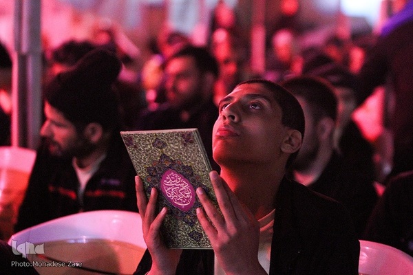 شب قدر در آسایشگاه معلولین شهید بهشتی مشهد