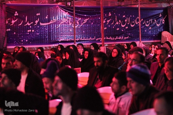 شب قدر در آسایشگاه معلولین شهید بهشتی مشهد