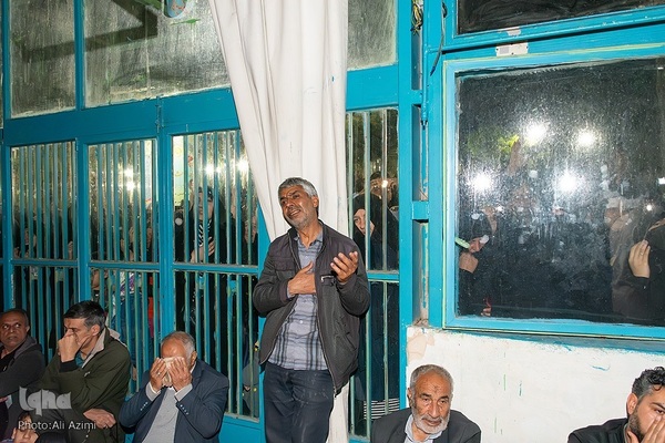 آیین وداع با پیکر سردار شهید محمدرضا زاهدی در گلستان شهدای اصفهان