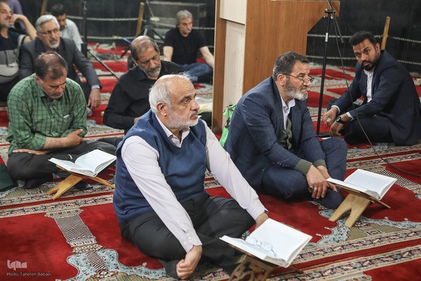 محفل انس با قرآن در مسجد سیدالشهدا