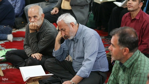 محفل انس با قرآن در مسجد سیدالشهدا