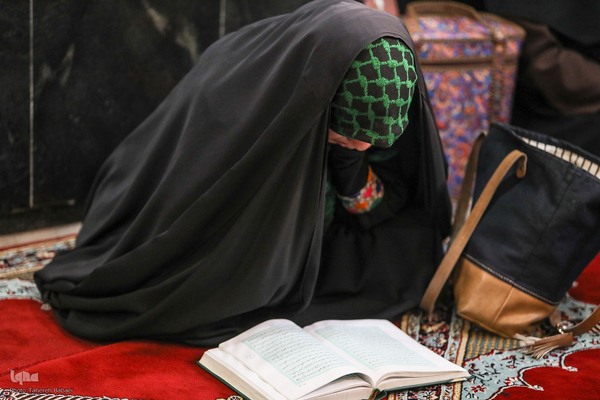 محفل انس با قرآن در مسجد سیدالشهدا