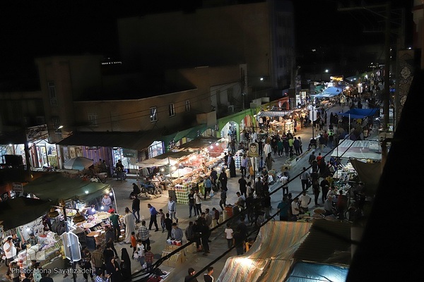 بازار شادگان در آستانه عید فطر