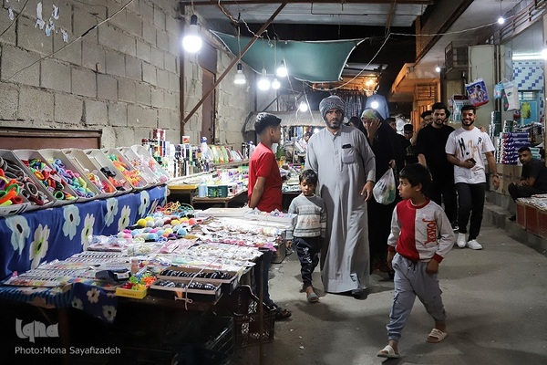 بازار شادگان در آستانه عید فطر