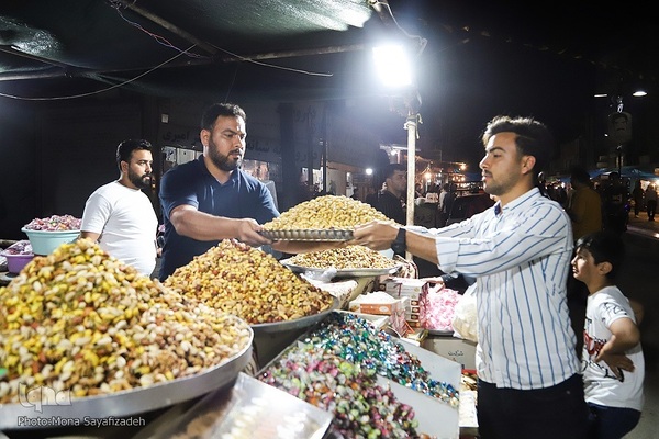 بازار شادگان در آستانه عید فطر