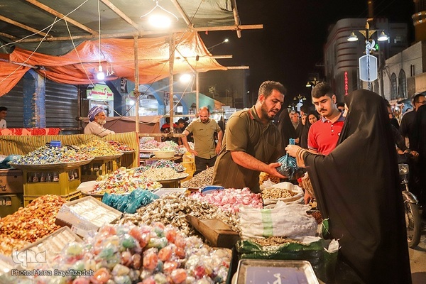 بازار شادگان در آستانه عید فطر
