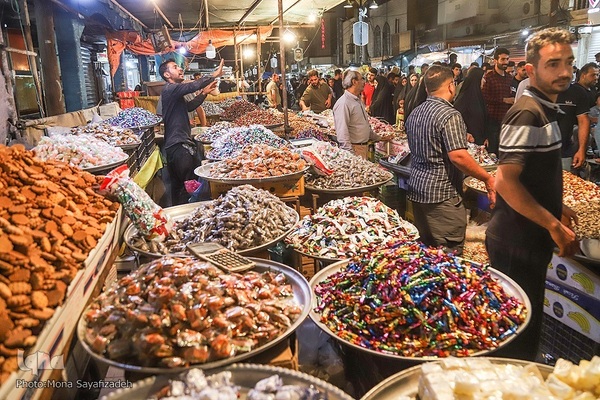 بازار شادگان در آستانه عید فطر