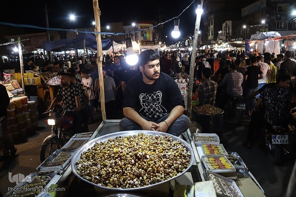 بازار شادگان در آستانه عید فطر