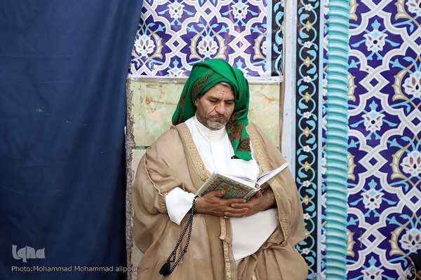 جزءخوانی قرآن در مسجد امام موسی کاظم(ع) کارون