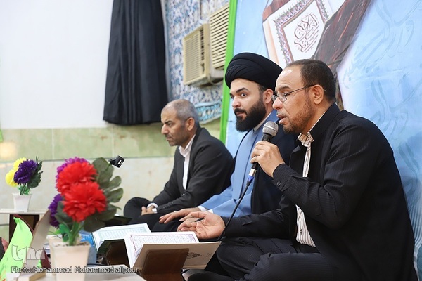 جزءخوانی قرآن در مسجد امام موسی کاظم(ع) کارون