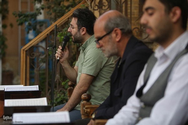 جزء خوانی قرآن کریم در خانه موزه شهید مدرس