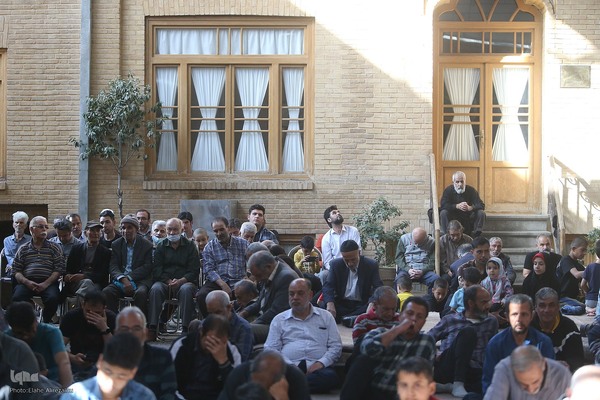 جزء خوانی قرآن کریم در خانه موزه شهید مدرس