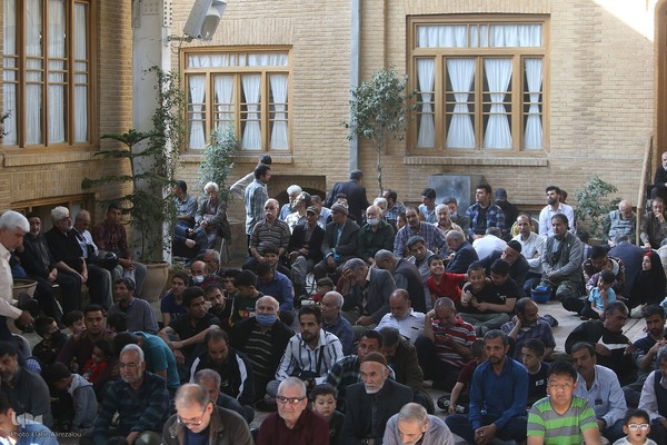 جزء خوانی قرآن کریم در خانه موزه شهید مدرس