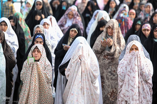 نماز عید سعید فطر در حرم حضرت عبدالعظیم(ع)