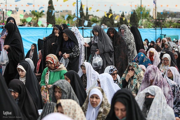 نماز عید سعید فطر در حرم حضرت عبدالعظیم(ع)