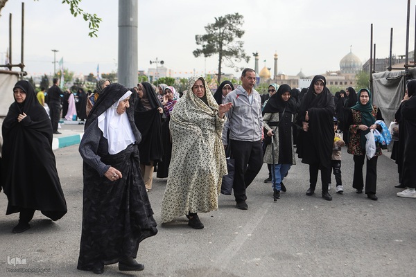 نماز عید سعید فطر در حرم حضرت عبدالعظیم(ع)