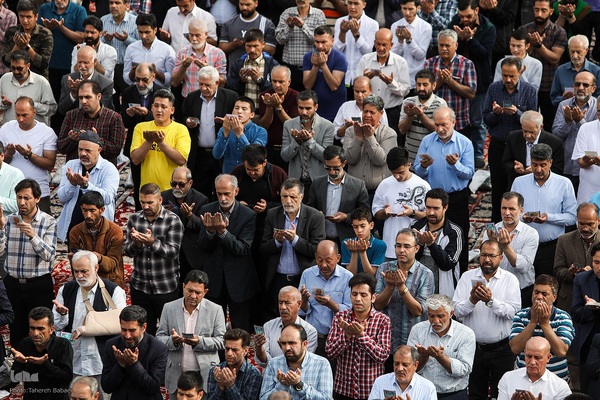 نماز عید فطر درتهران
