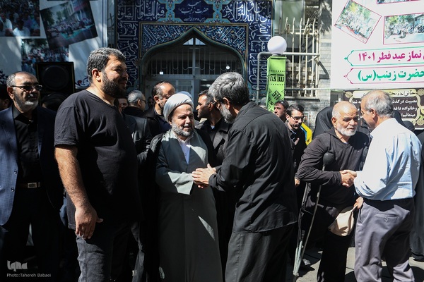 مراسم تشییع و تدفین پیکر مرحوم مغفور حاج ولی‌الله پوراحمدی