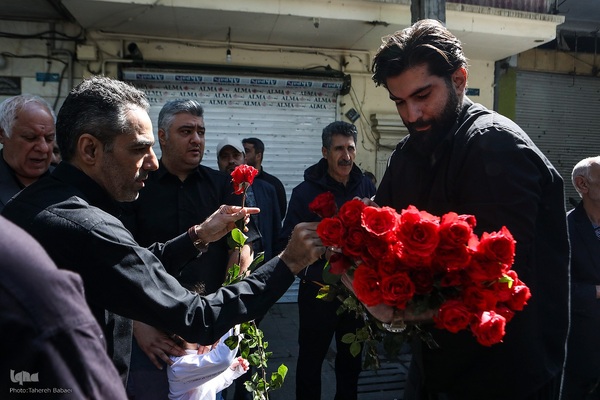مراسم تشییع و تدفین پیکر مرحوم مغفور حاج ولی‌الله پوراحمدی