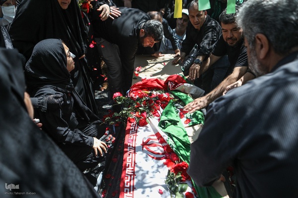 مراسم تشییع و تدفین پیکر مرحوم مغفور حاج ولی‌الله پوراحمدی