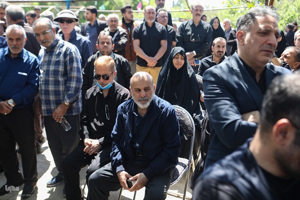 مراسم تشییع و تدفین پیکر مرحوم مغفور حاج ولی‌الله پوراحمدی