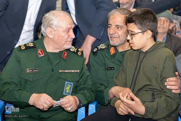 مراسم هفتمین روز شهادت سردار زاهدی در اصفهان