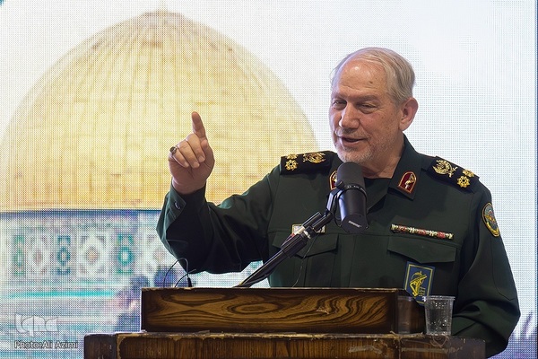 مراسم هفتمین روز شهادت سردار زاهدی در اصفهان