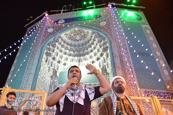 حمایت مردم اهواز از حمله موشکی و پهپادی به رژیم صهیونیستی