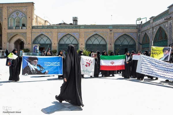 تجمع عفاف و حجاب در مسجد امام خمینی بازار