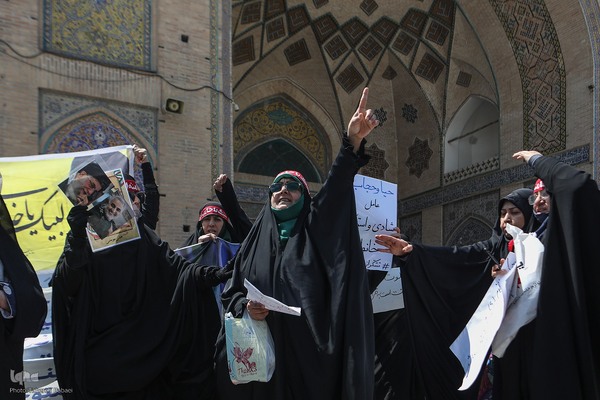 تجمع عفاف و حجاب در مسجد امام خمینی بازار