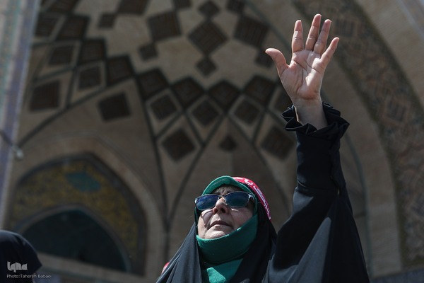 تجمع عفاف و حجاب در مسجد امام خمینی بازار