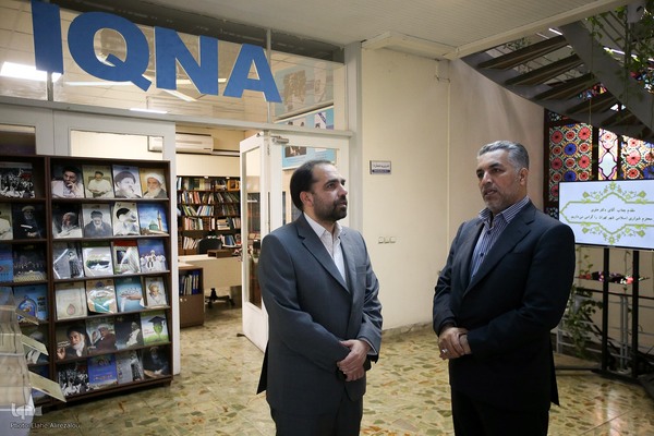 بازدید دکتر سید احمد علوی از خبرگزاری ایکنا