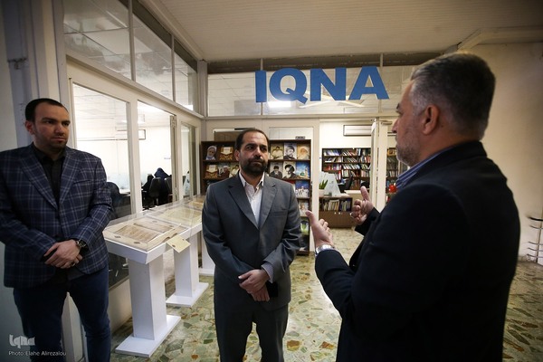 بازدید دکتر سید احمد علوی از خبرگزاری ایکنا