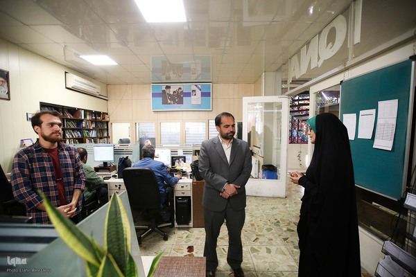 بازدید دکتر سید احمد علوی از خبرگزاری ایکنا