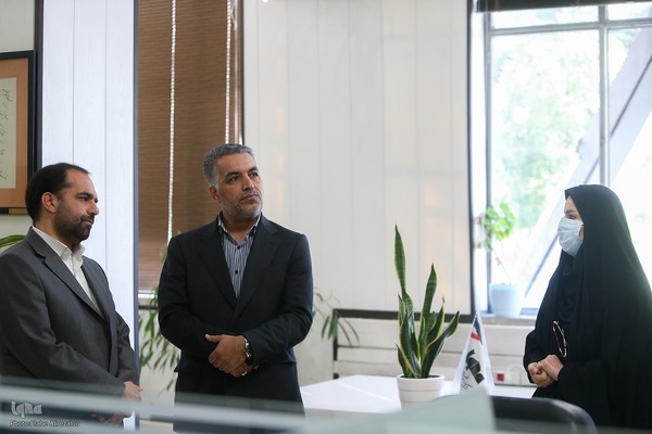 بازدید دکتر سید احمد علوی از خبرگزاری ایکنا