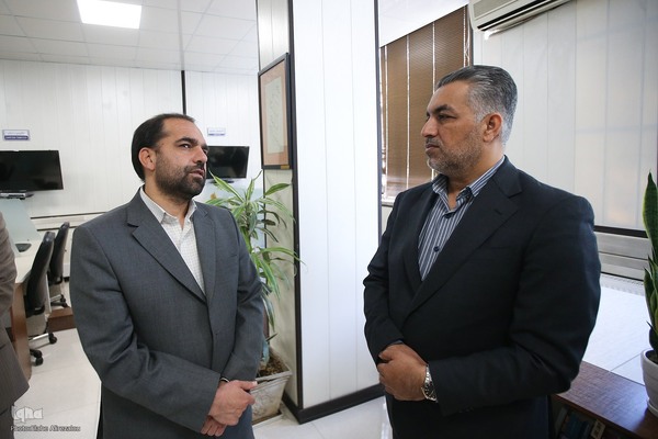 بازدید دکتر سید احمد علوی از خبرگزاری ایکنا