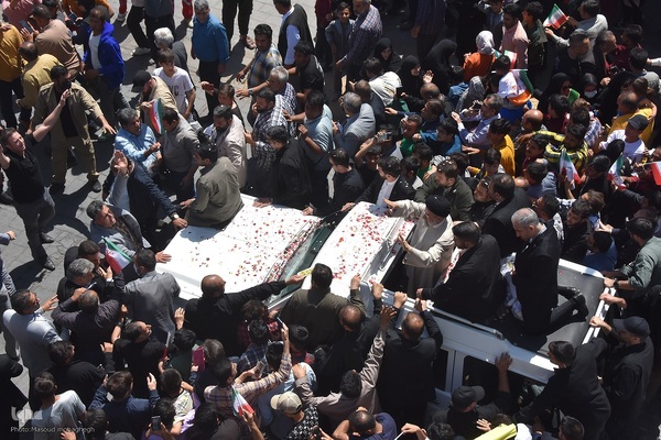 استقبال پرشور مردم سمنان از رئیس جمهور