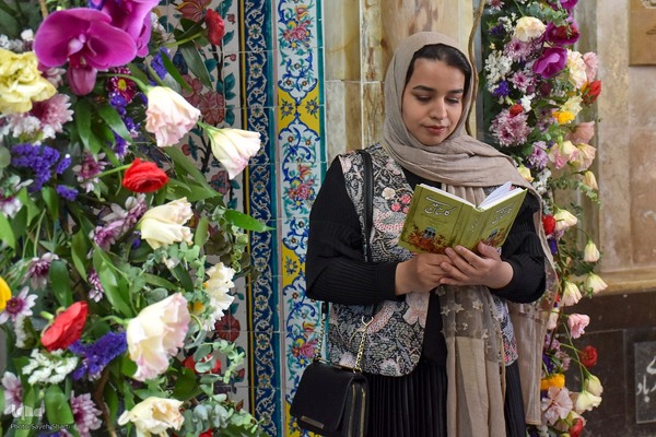 مراسم گلباران آرامگاه سعدی