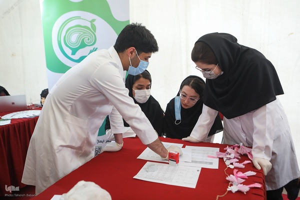 نمایشگاه سلامت محور شهرداری در بوستان لاله