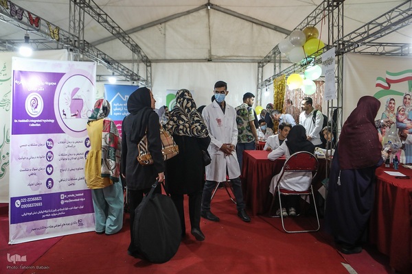 نمایشگاه سلامت محور شهرداری در بوستان لاله