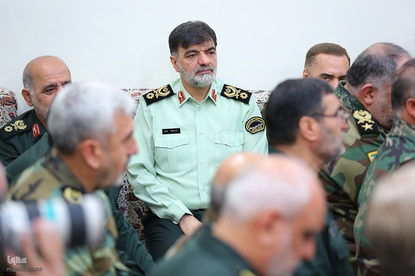 دیدار جمعی از فرماندهان نیروهای مسلح