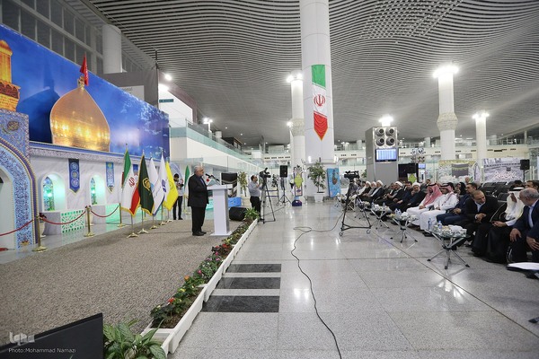 بدرقه نخستین گروه از زائران حج عمره در سال ۱۴۰۳