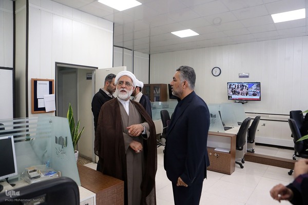 بازدید حجت الاسلام حمید ملکی قائم مقام مدیر حوزه های علمیه سراسر کشور از خبرگزاری ایکنا