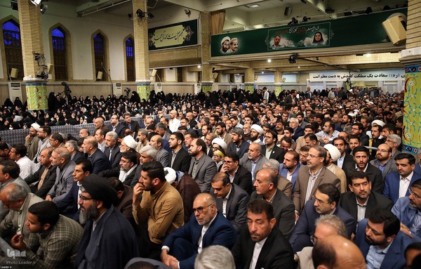 دیدار معلمان با رهبر انقلاب